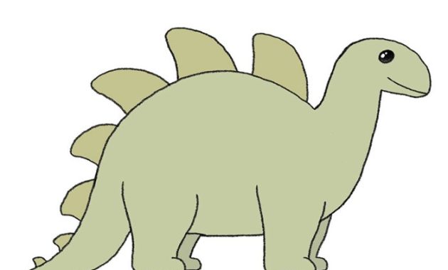 Jurassic world stegosaurus drawing easy small relisem