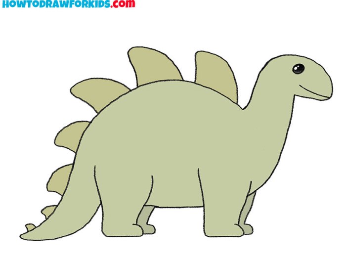 Jurassic world stegosaurus drawing easy small relisem