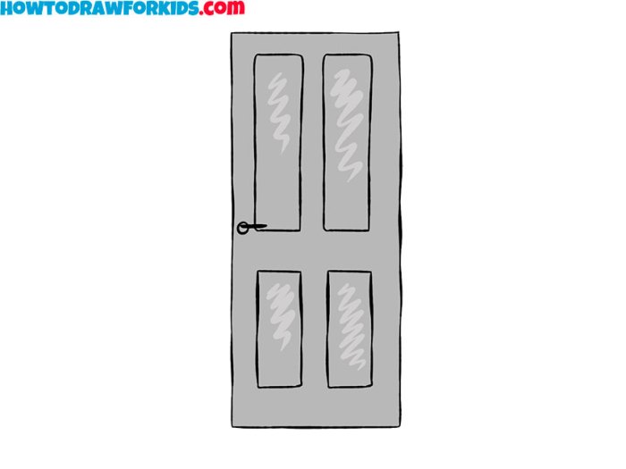 A golden door directed drawing easy