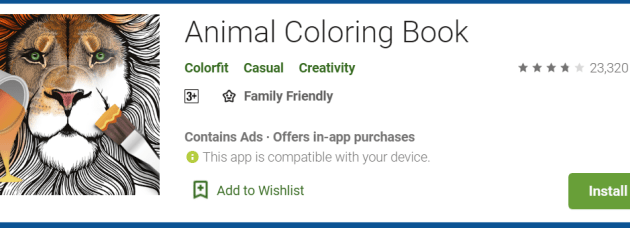 Animal coloring book apk