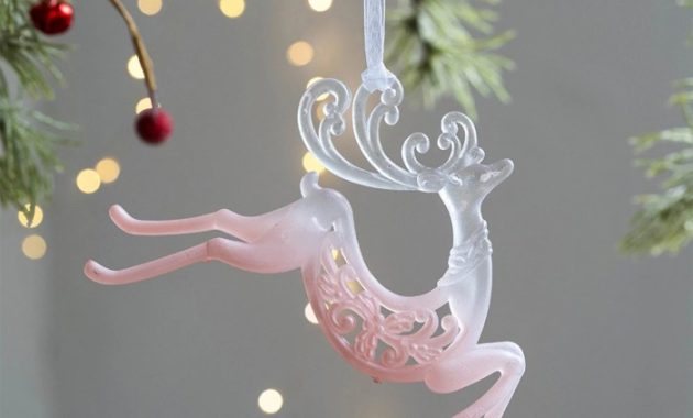 Pink decor for christmas tree