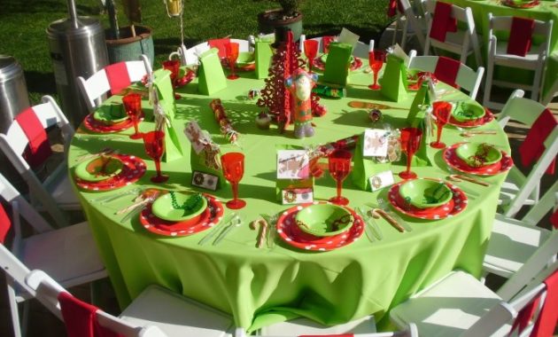 Decor for christmas party