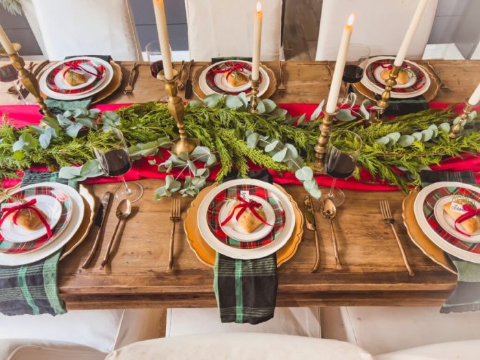 Table top decor for christmas