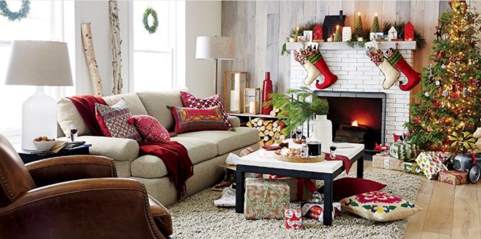 Crate & barrel christmas decor