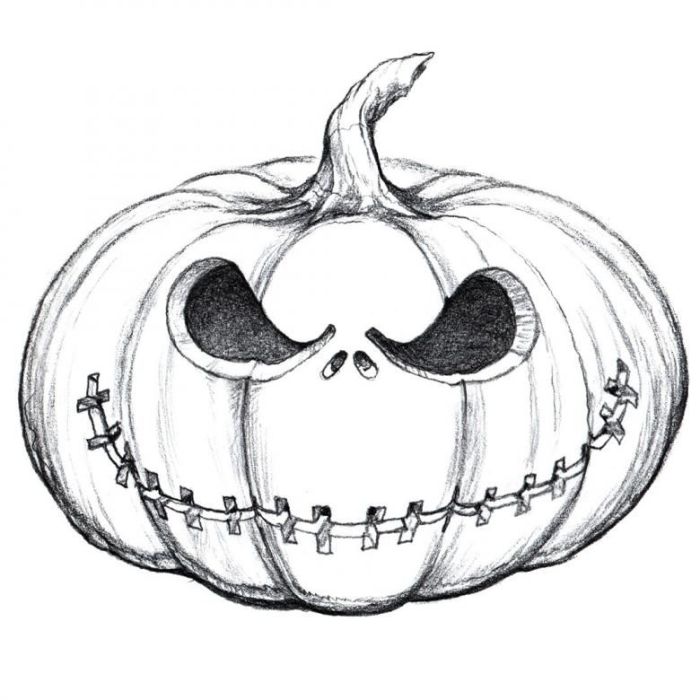 Cool drawing for pumkins easy