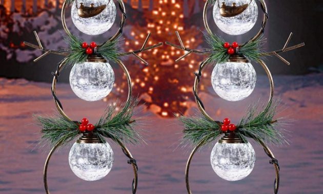 Outdoor christmas decor solar