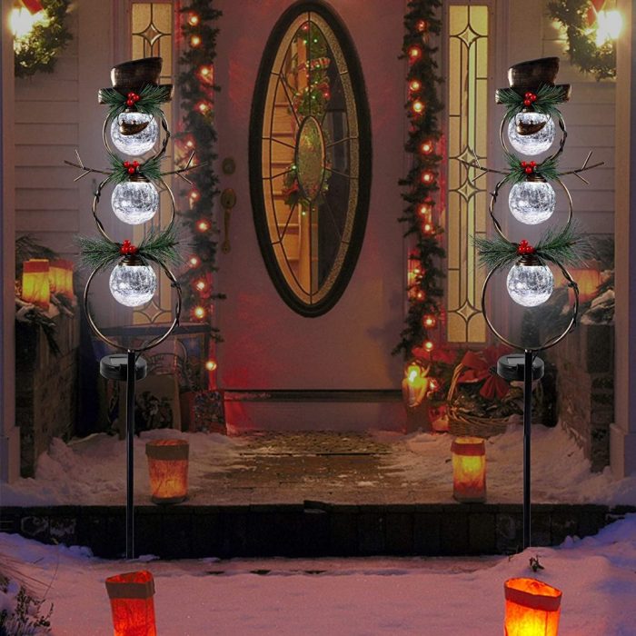 Outdoor christmas decor solar